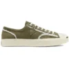 Jack Purcell en cuir doublé de fausse fourrure « Green White »