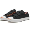 Jack Purcell Low Easy-On « Black Total Orange »
