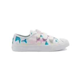 Jack Purcell Low Easy-On « Shark Bite – Blanc »