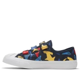 Jack Purcell Low Easy-On « Shark Bite – Noir »