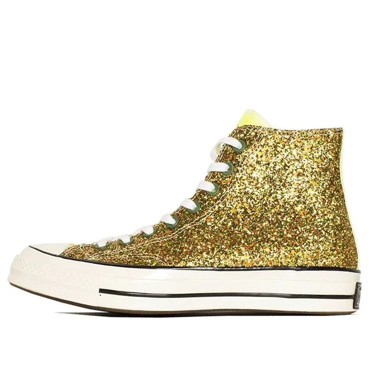 JW Anderson x Chuck 70 High « Glitter Pack – Gold Silver » JW Anderson x Chuck 70 High « Glitter Pack – Gold Silver »