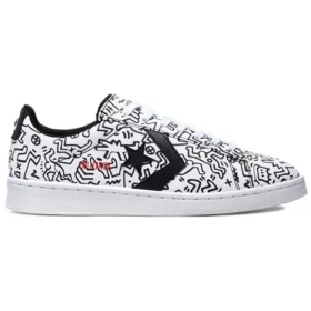 Keith Haring x Pro Leather « White Black »