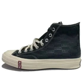 Kith x Chuck 70 High « Black Monogram »