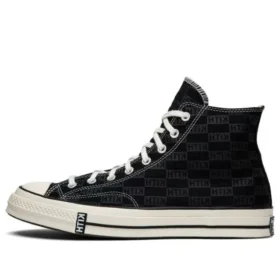 Kith x Chuck 70 High « Black Monogram »