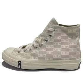 Kith x Chuck 70 High « Natural Monogram »