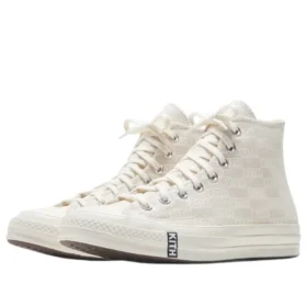 Kith x Chuck 70 High « Natural Monogram »