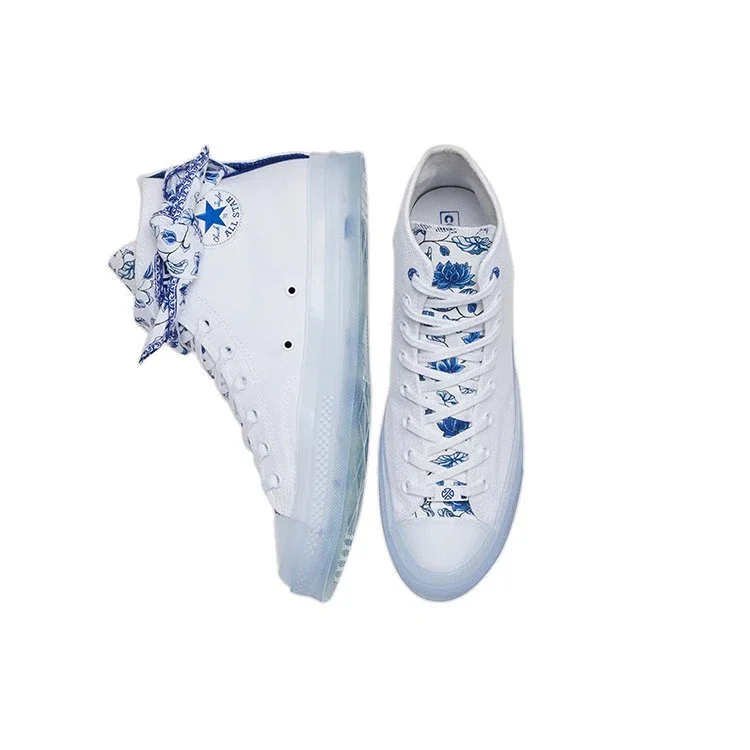 Lay Zhang x Chuck 70 High « Blue White Porcelain » Lay Zhang x Chuck 70 High « Blue White Porcelain »