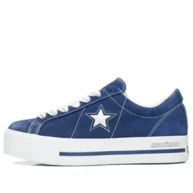 MadeMe x One Star Platform Suede Ox « Medieval Blue »