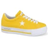 MadeMe x One Star Platform Suede Ox « Vibrant Yellow »