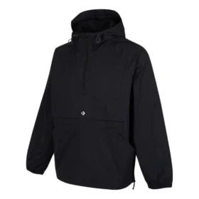 Manteau anorak oversize prêt pour le terrain, tailles asiatiques « Noir »