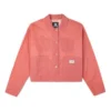 MANTEAU SHEER CHORE ROSE TERRACOTTA ROSE