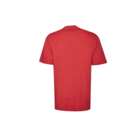 Motif imprimé Manches courtes Rouge