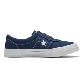 One Star bleu marine à fermeture éclair