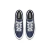 One Star en cuir perforé, basse, bleu marine