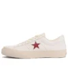 One Star J EB LEATHER « White Crimson Red »