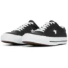 One Star Low Top en cuir « Black White »