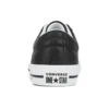 One Star Low Top en cuir « Black White »