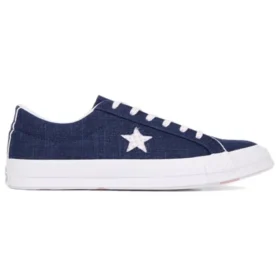One Star Ox Canvas Shoe Bleu/Blanc