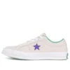 One Star Ox Grand Slam Suede pour homme « White/Court Purple/Green