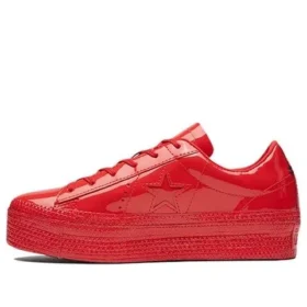 One Star Platform Ox « Cherry Red »