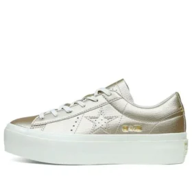 One Star Platform Ox « Light Gold »
