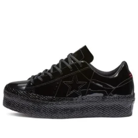 One Star Platform Ox « Patent Black »