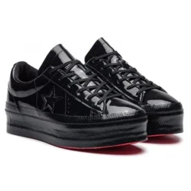 One Star Platform Ox « Patent Black »