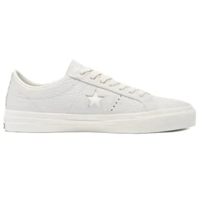 One Star Pro Low « Croc Emboss – Egret »