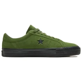 One Star Pro Retro Low Tops Chaussures de skate décontractées unisexes Vert