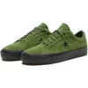 One Star Pro Retro Low Tops Chaussures de skate décontractées unisexes Vert