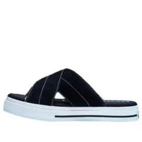 One Star Sandal Slip « Black White »