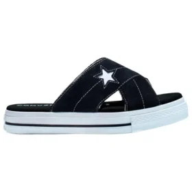 One Star Sandal Slip « Black White »