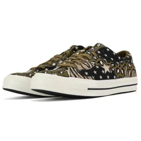 One Star Zebra-stripe Blanc/Noir