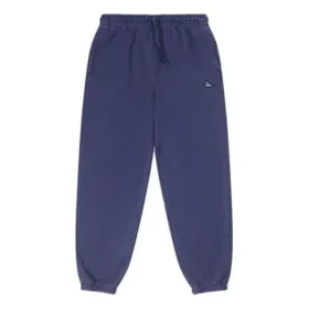 Pantalon ample à patch sneaker, tailles asiatiques « Bleu »