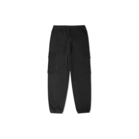 Pantalon cargo en tricot, tailles asiatiques « Noir »