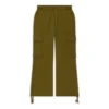 Pantalon cargo en tricot, tailles asiatiques « Vert »