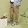 Pantalon cargo léger, tailles asiatiques « Kaki »
