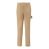 Pantalon cargo taille basse, coupe carpentier, taille asiatique « Kaki »