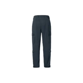 Pantalon cargo utilitaire tissé, tailles asiatiques « Noir »