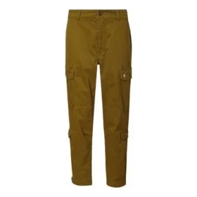 Pantalon cargo utilitaire tissé, tailles asiatiques « Vert olive »