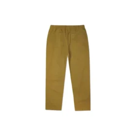 Pantalon casual droit et fuselé en tissu, tailles asiatiques « Vert mousse foncé »