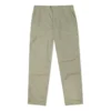 Pantalon casual droit tissé Converse unie pour homme, gris clair et vert