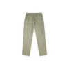 Pantalon casual droit tissé Converse unie pour homme, gris clair et vert