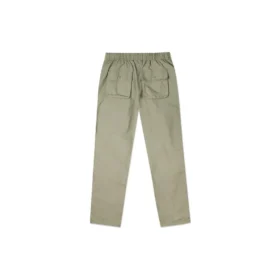 Pantalon casual droit tissé Converse unie pour homme, gris clair et vert