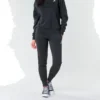 Pantalon à chevrons et étoile brodée, tailles asiatiques « Noir »