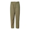 Pantalon chino à motif triangulaire sur le devant, tailles asiatiques « Vert olive »