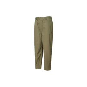 Pantalon chino à motif triangulaire sur le devant, tailles asiatiques « Vert olive »