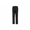 Pantalon décontracté à taille haute unie, tailles asiatiques « Noir »