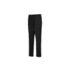 Pantalon décontracté à taille haute unie, tailles asiatiques « Noir »