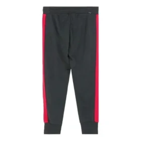 Pantalon décontracté Tailles asiatiques « Noir Rouge »
